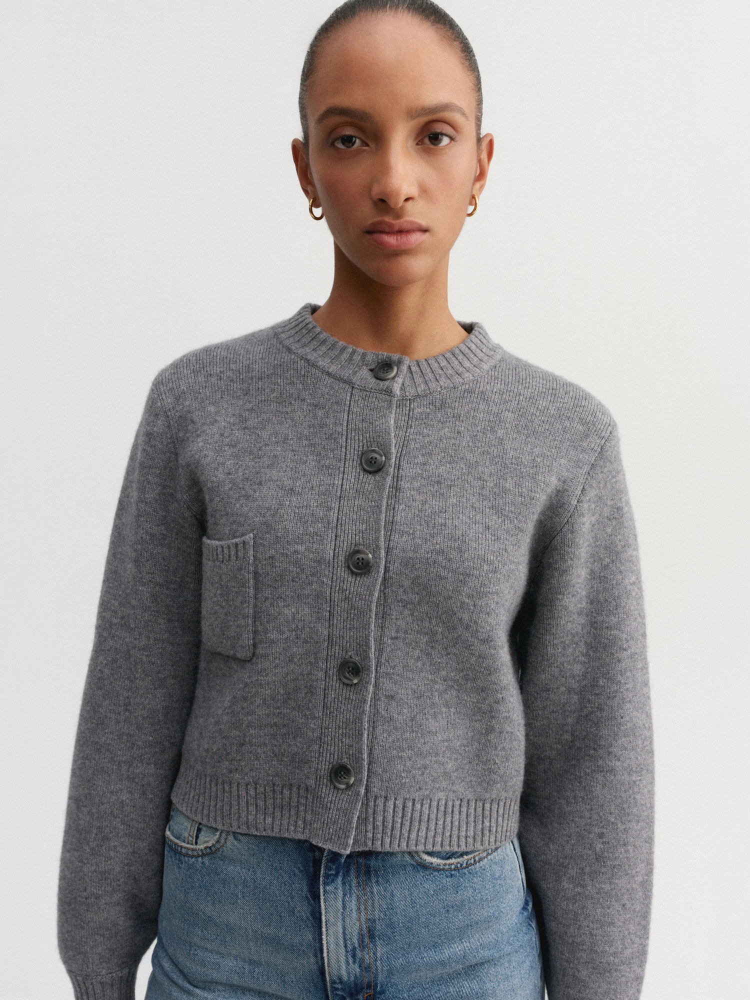 Cardigan Zozo, gris