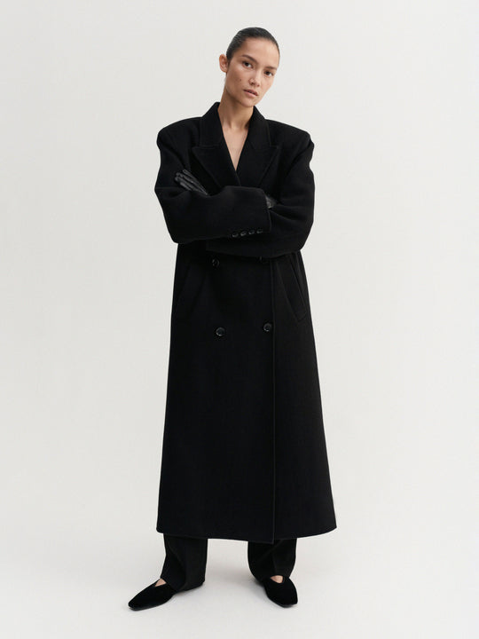 Deja Doublé Coat, black