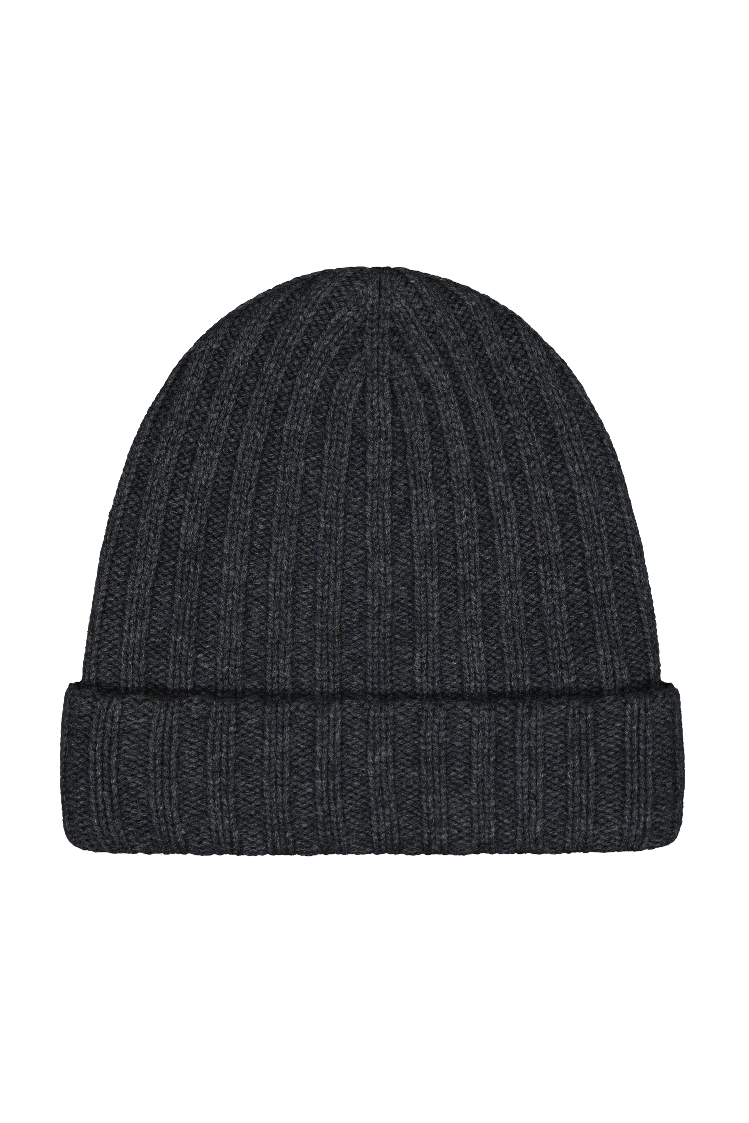 Roe Cashmere Beanie, dark grey