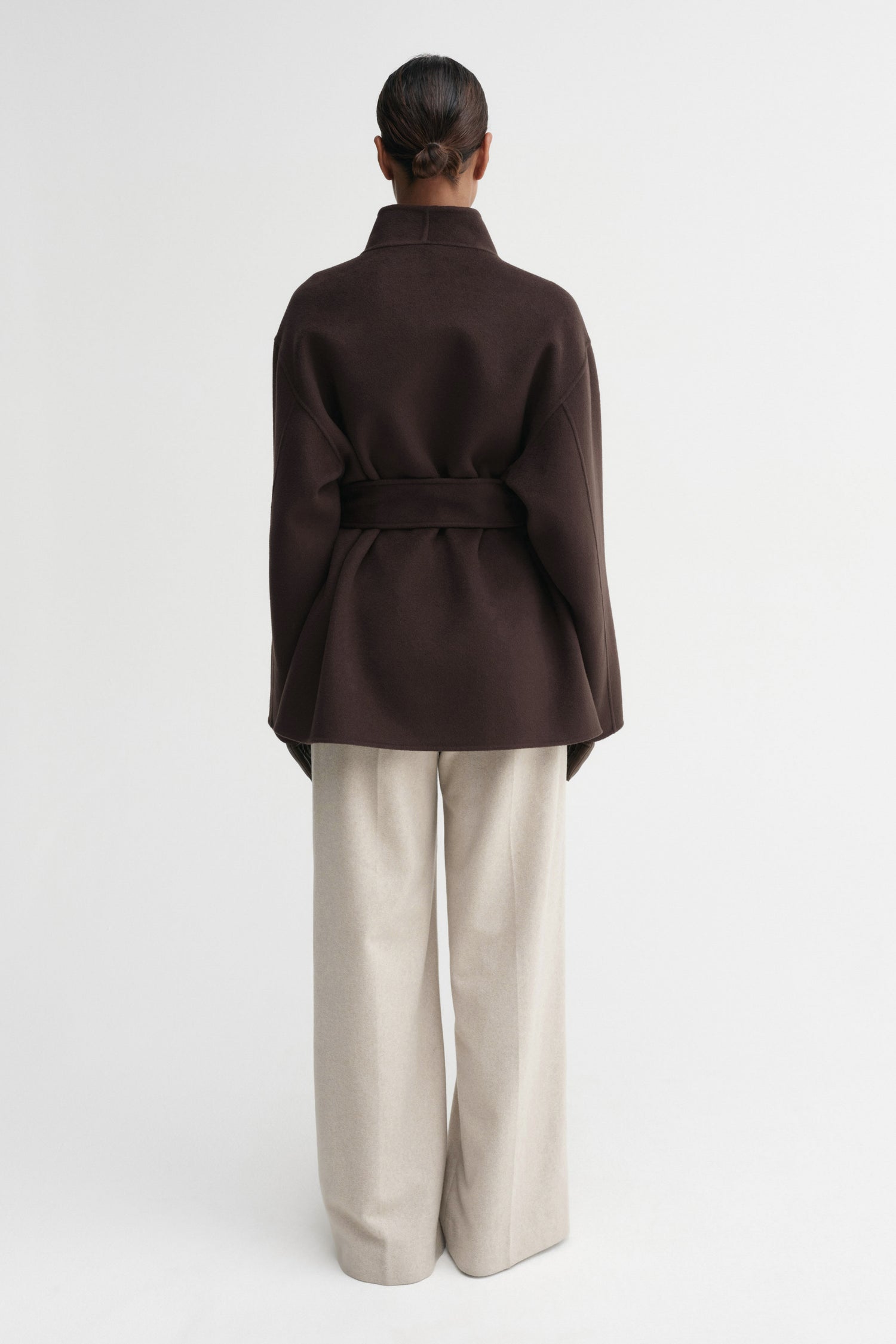 Noorie Doublé Coat, chocolate