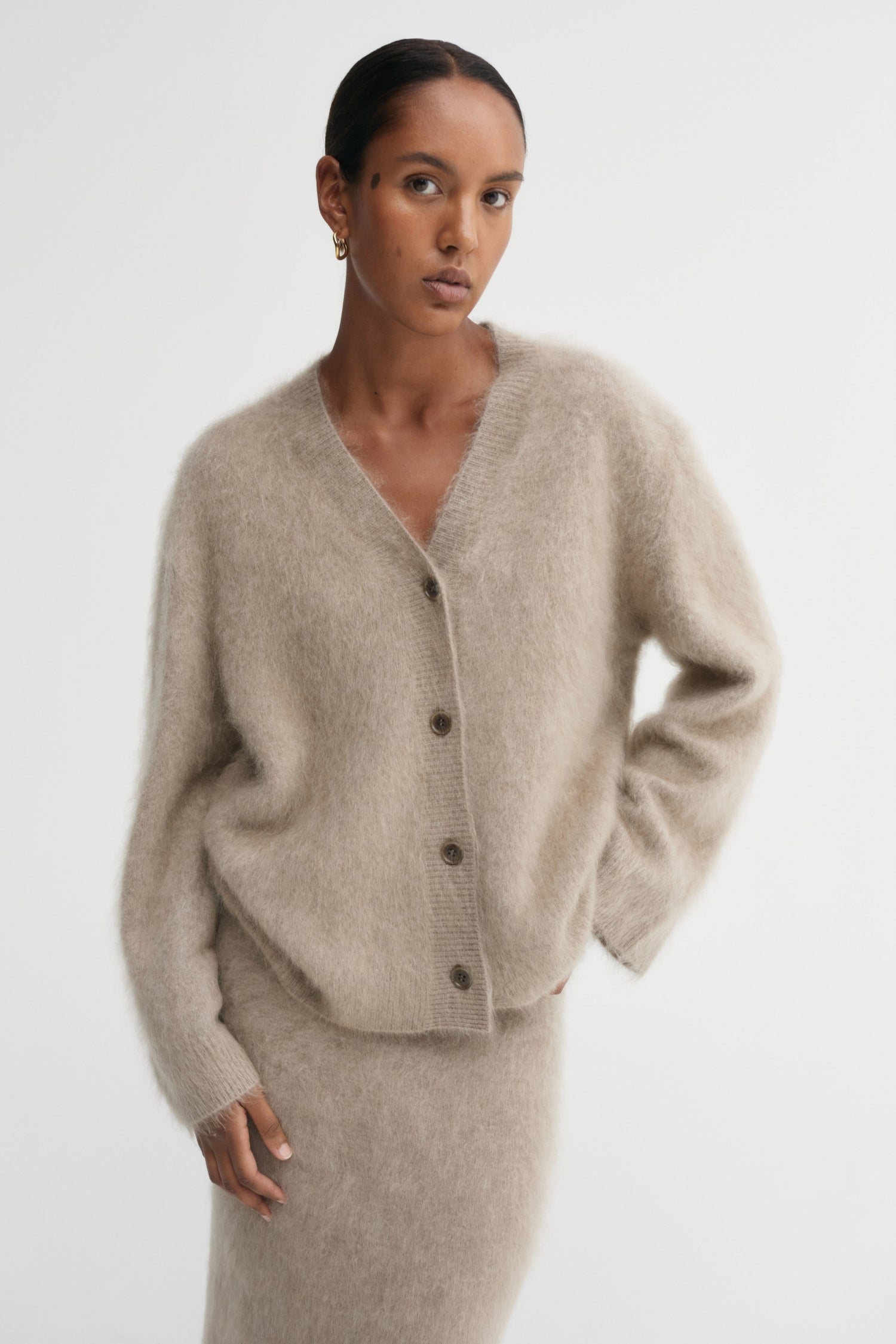 Macy Cardigan, nougat