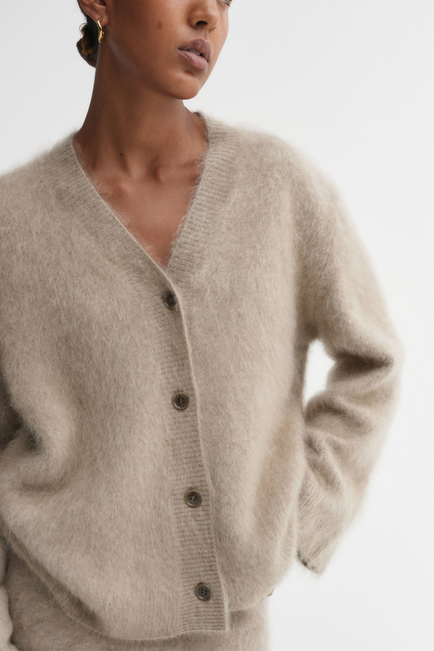 Macy Cardigan, nougat