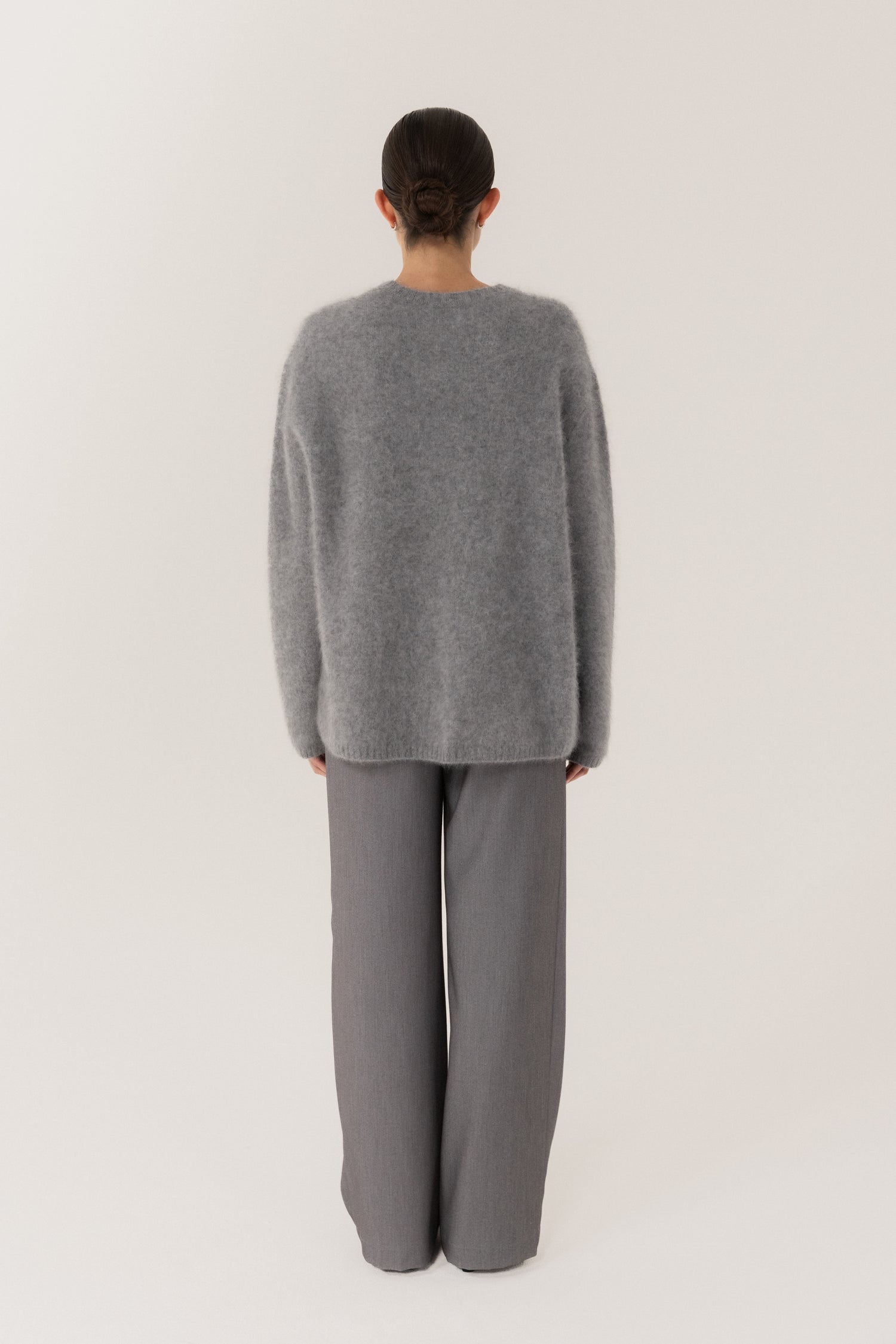 Floy Cashmere Sweater, grey