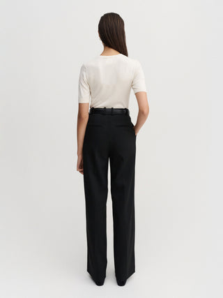 Amel Tailored Trousers, black