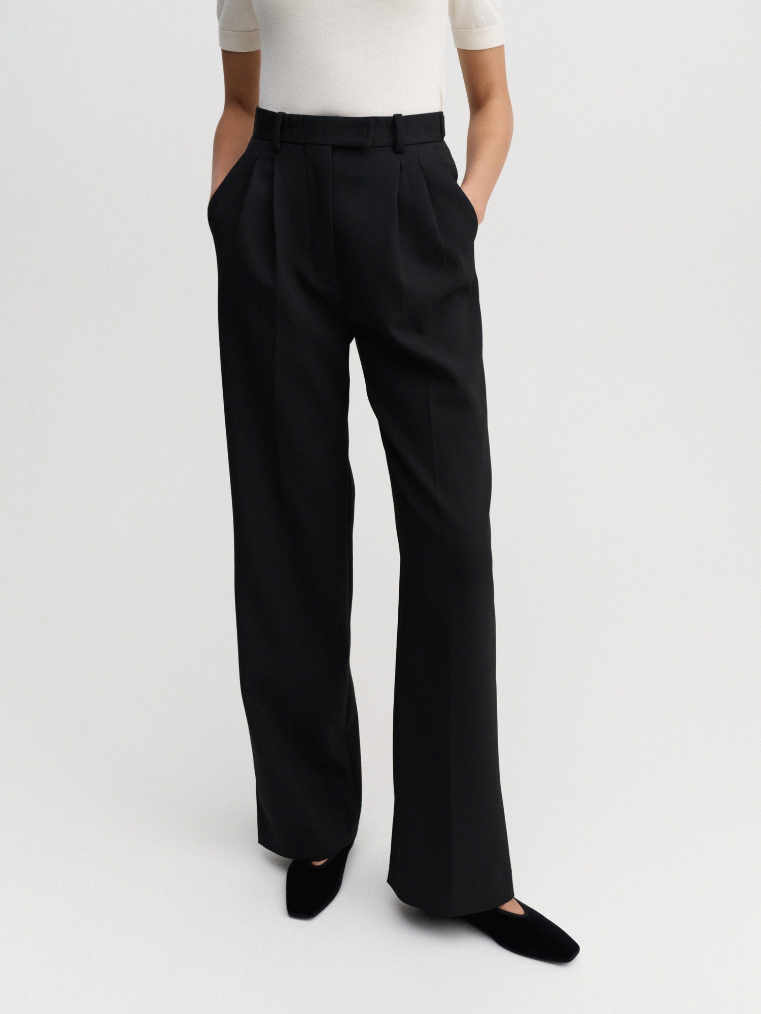 Amel Trousers, black