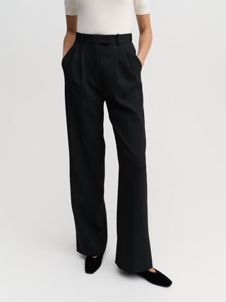 Amel Tailored Trousers, black