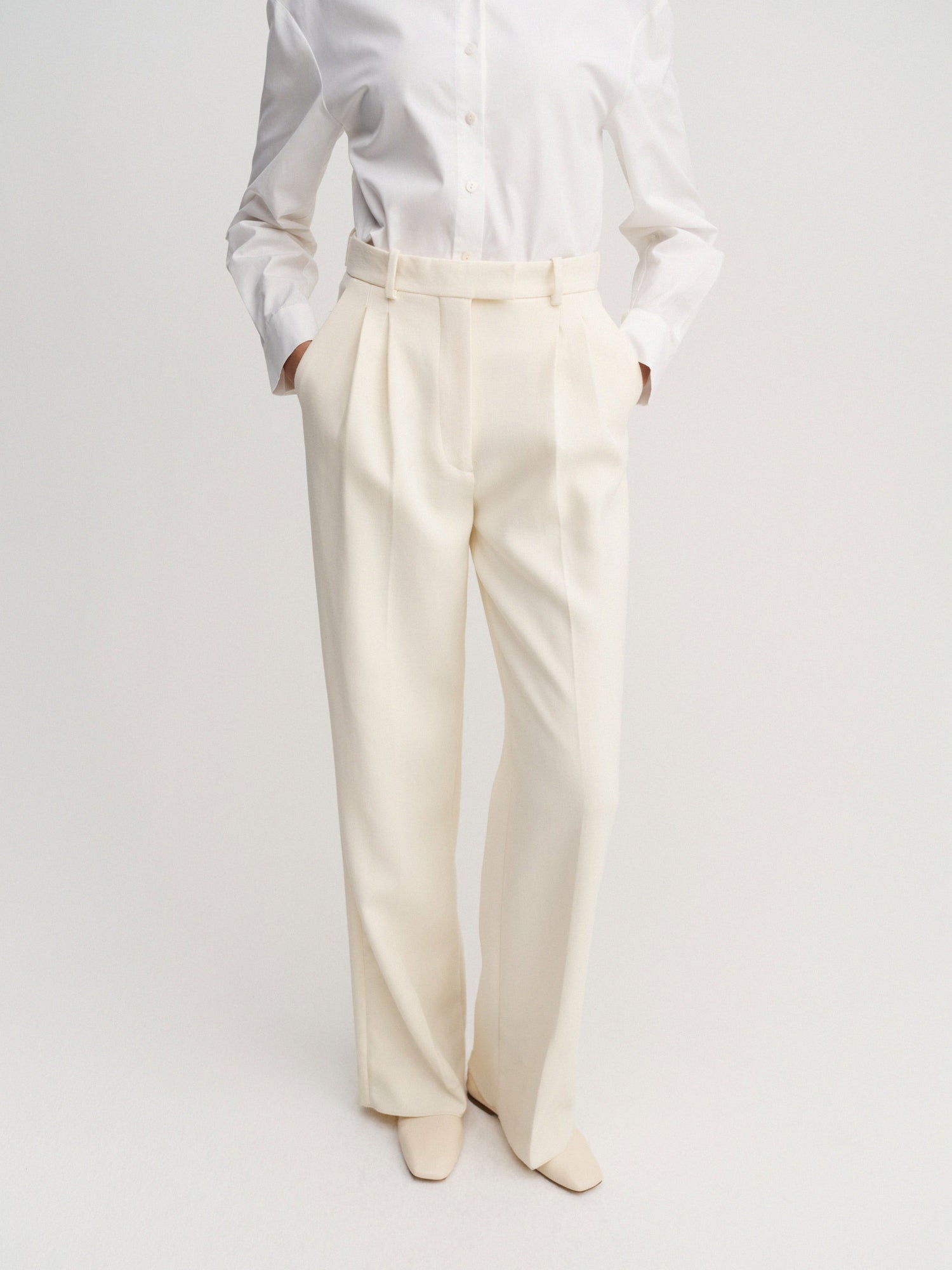 Amel Trousers, cream