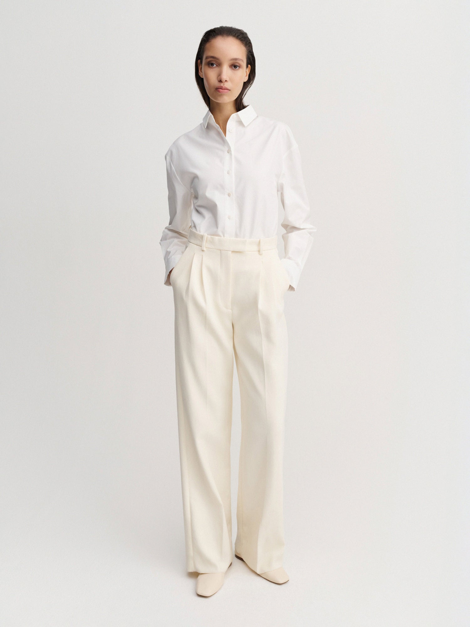 Amel Trousers, cream