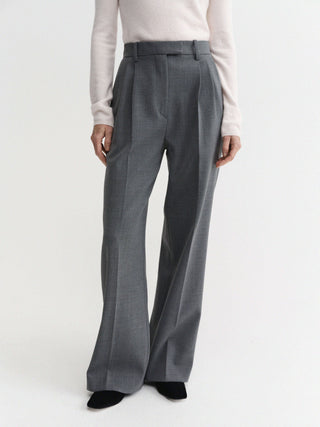 Amel Tailored Trousers, grey