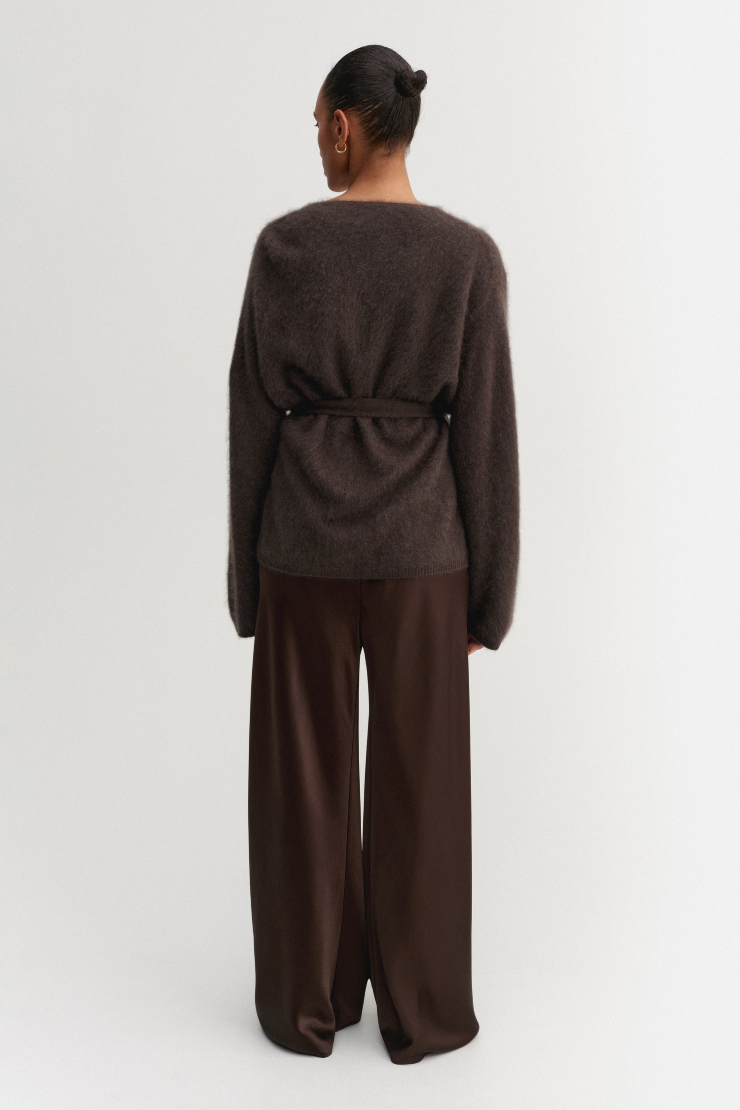 Aria Cardigan, chocolate