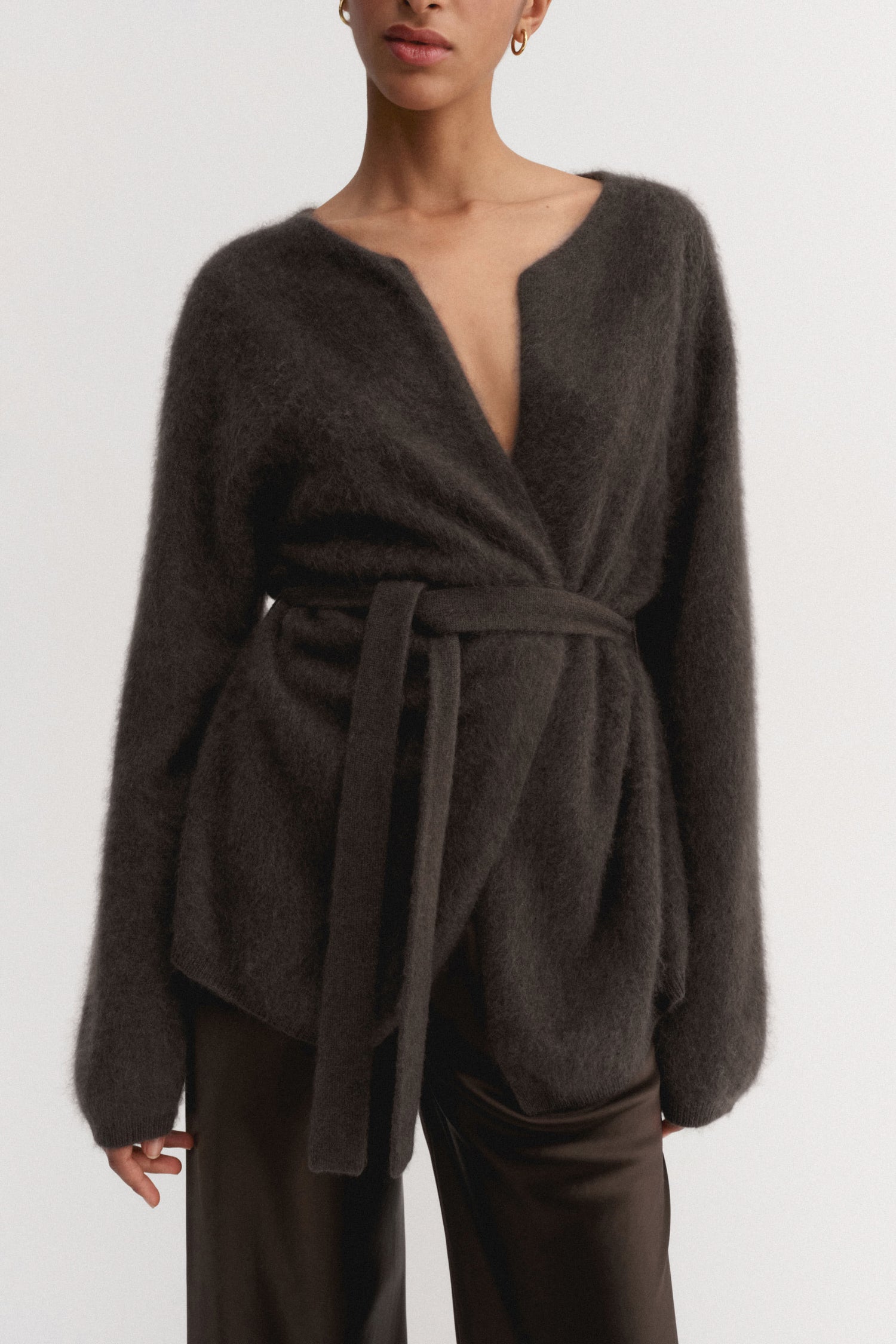 Aria Strickjacke, schokolade