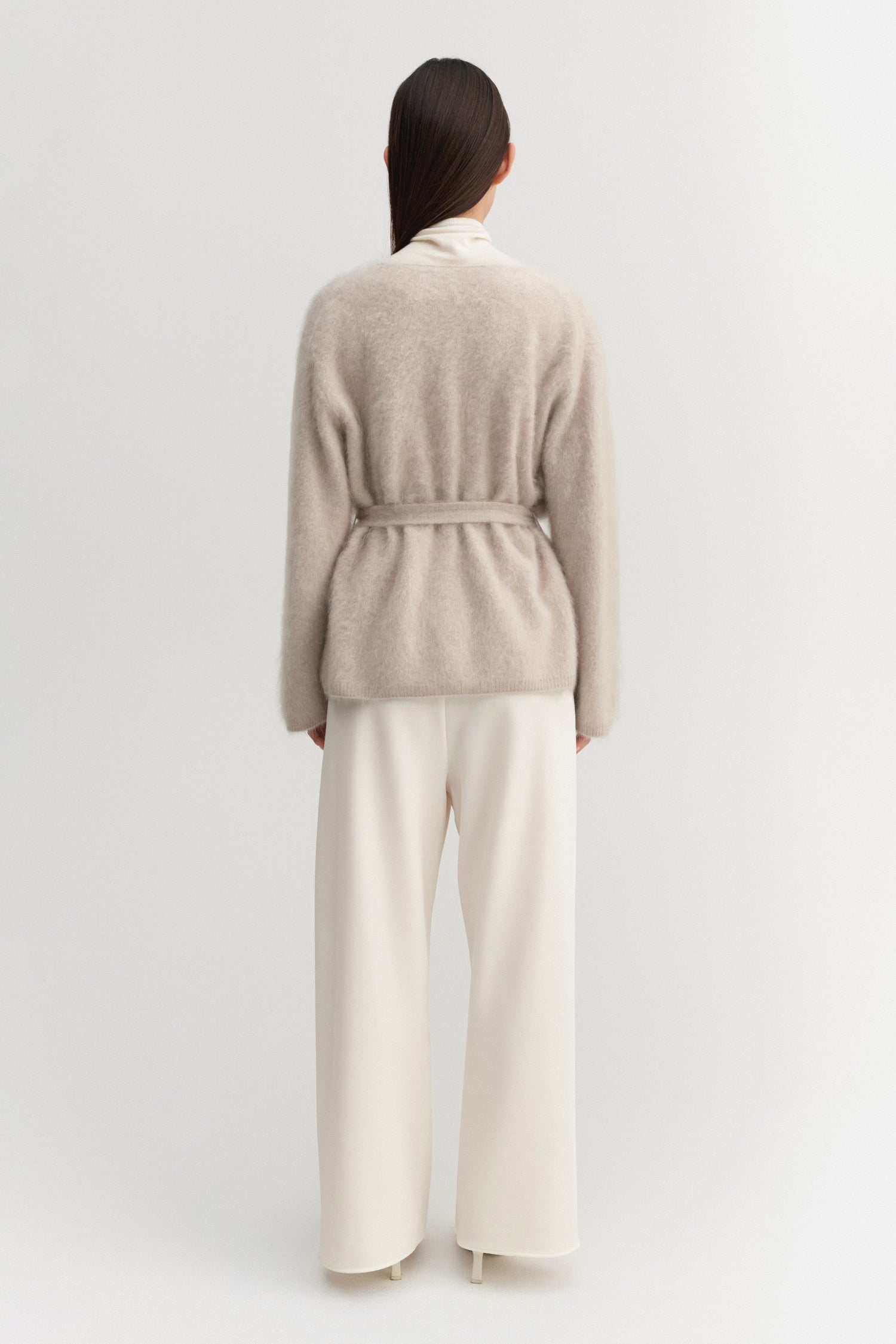 Aria Cardigan, taupe