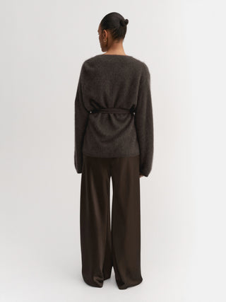 Aria Cardigan, chocolate