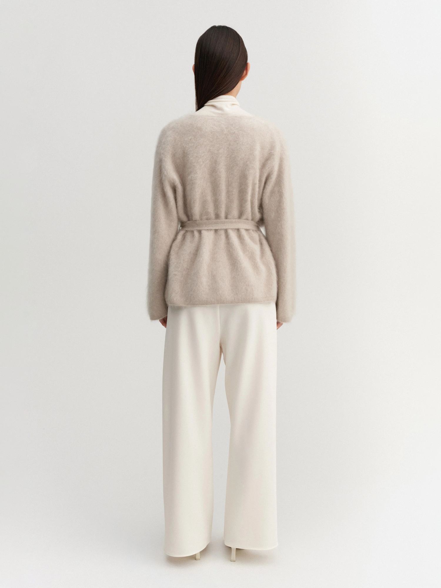 Cardigan 'Aria', taupe