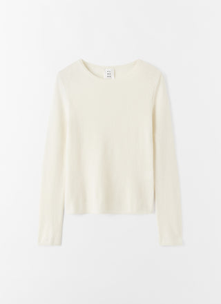 Awa Crewneck Sweater, cream