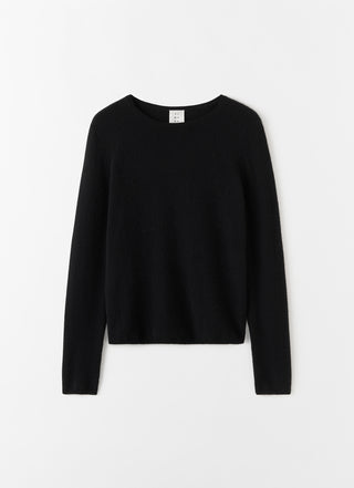 Awa Crewneck Sweater, black