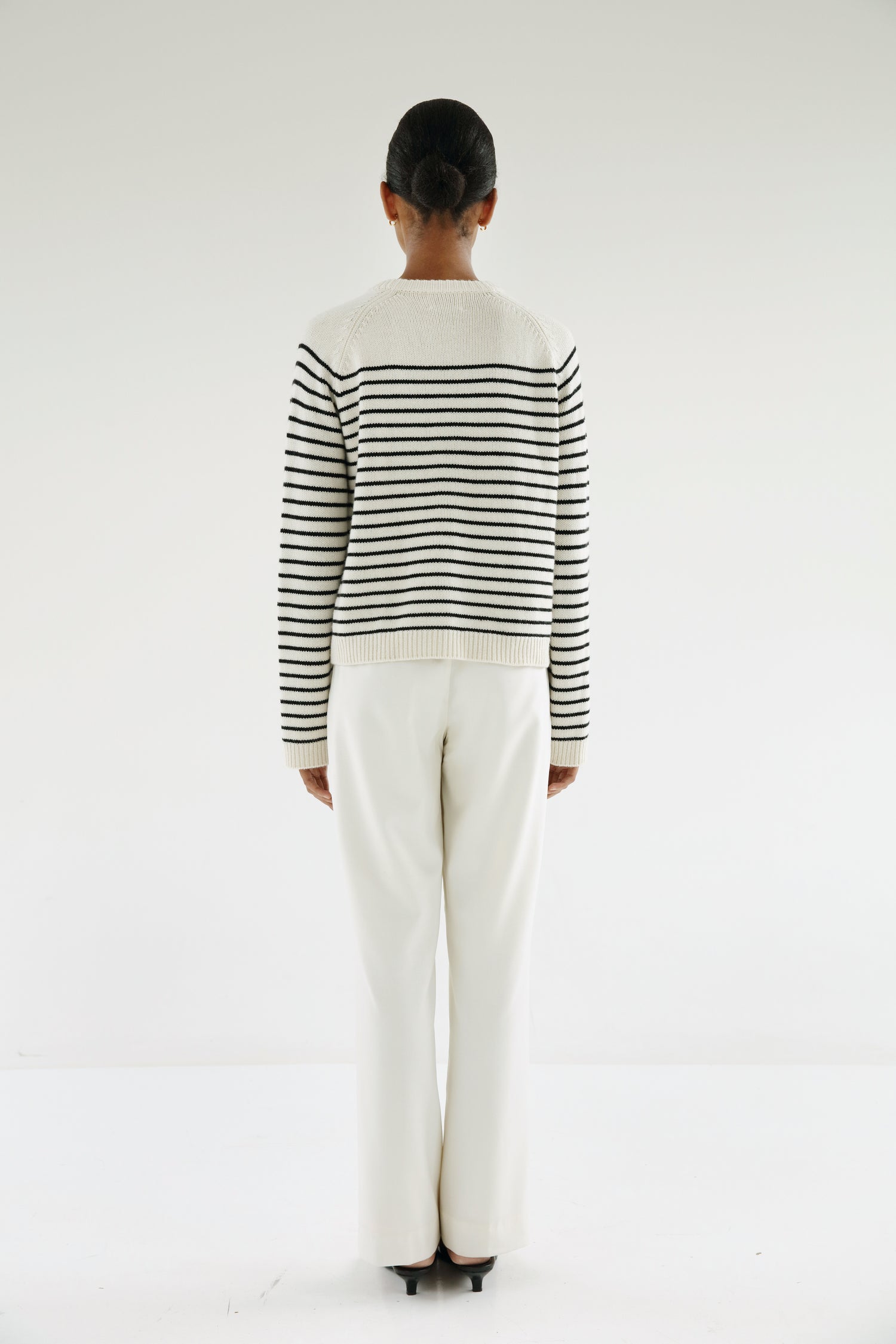 Raya Crewneck Sweater, stripe