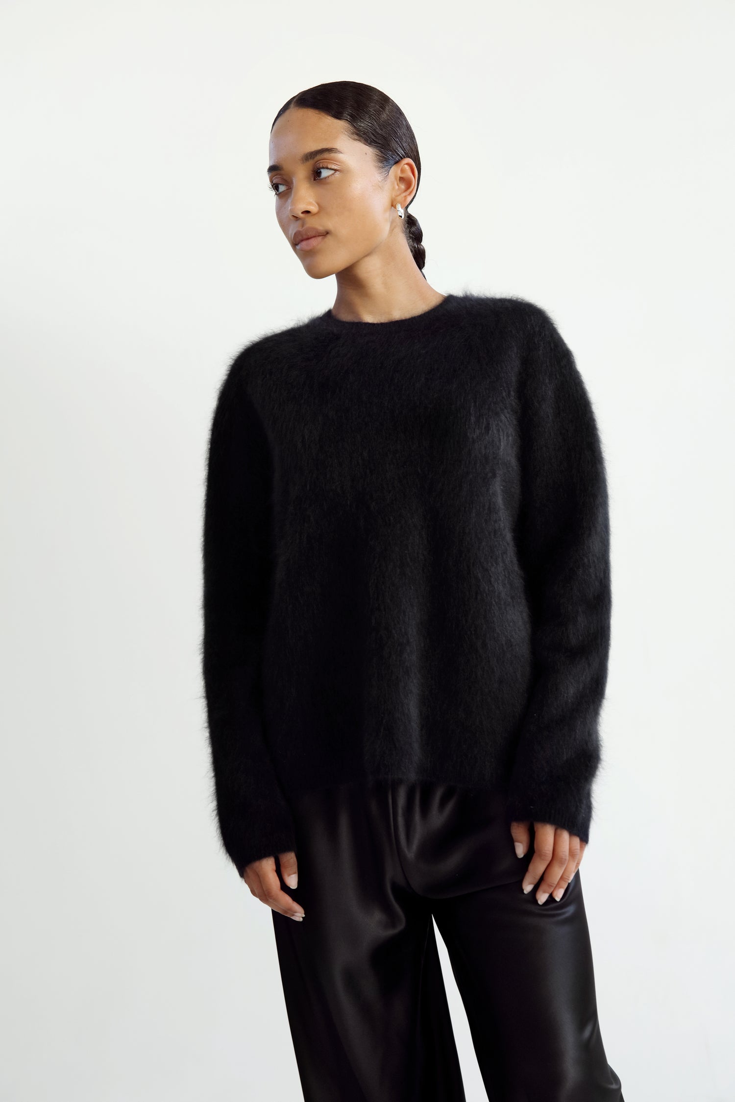 Floy Cashmere Sweater, black