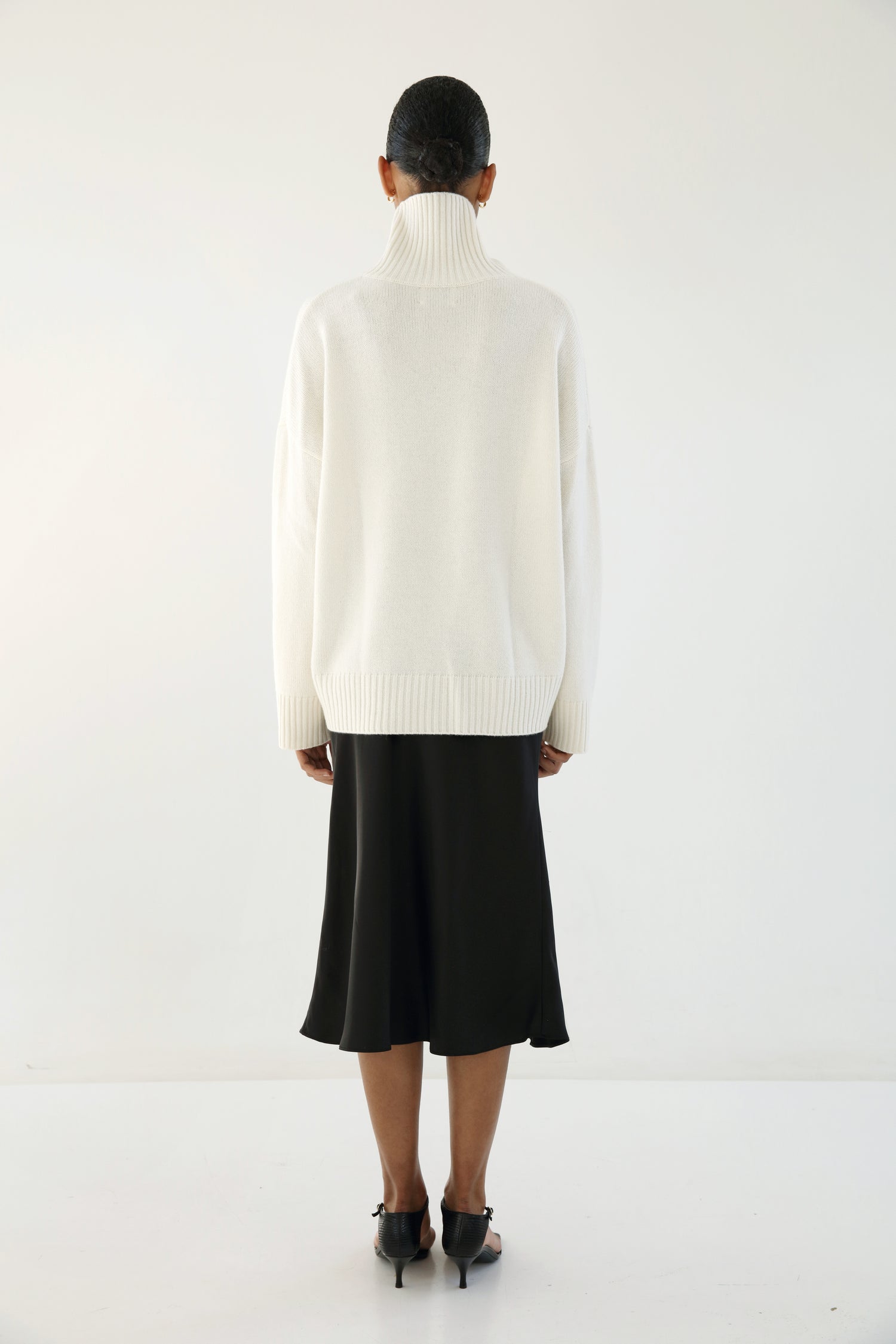 Kia Turtleneck Sweater, cream