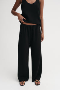 Bea Crepe Pants, black