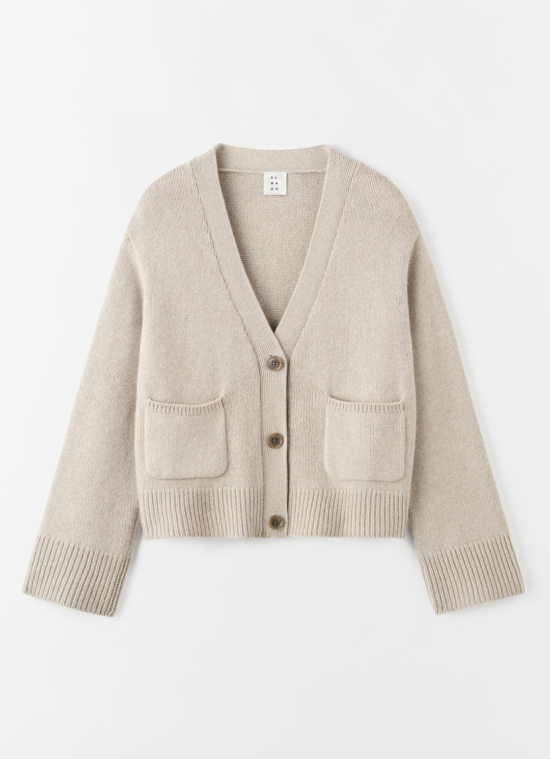 Beja Cardigan, taupe – ALMADA LABEL