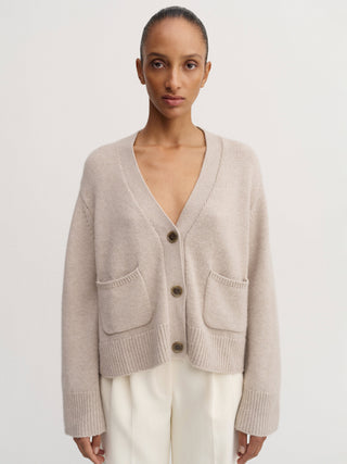 Beja Cardigan, taupe