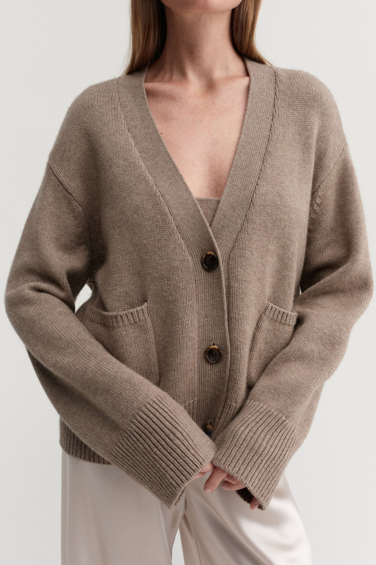 Beja Cardigan, nougat