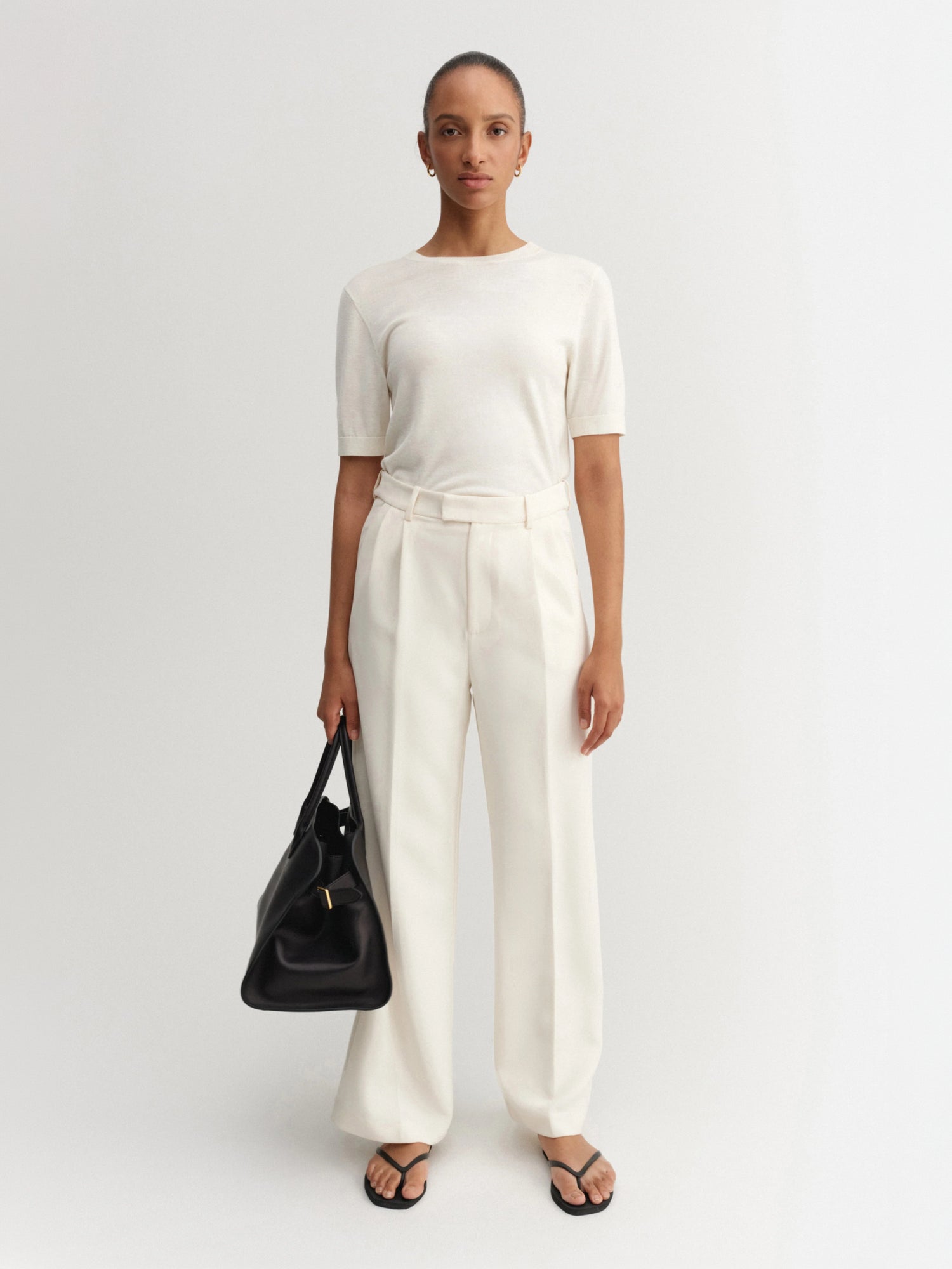 Bella Trousers, cream