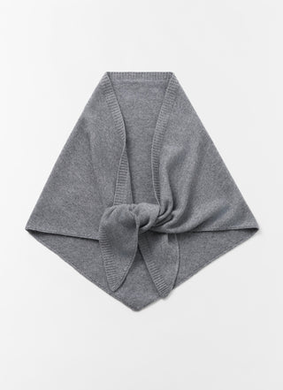 Zuri Triangle Scarf, grey
