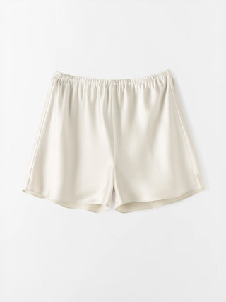 Bim Satin Shorts, pearl