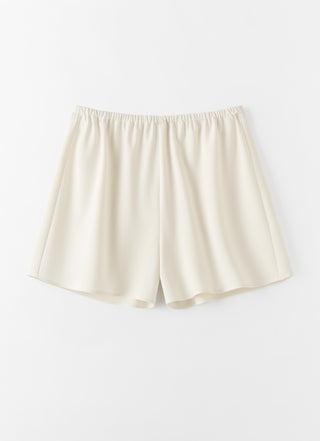 Bim crepe shorts, cream