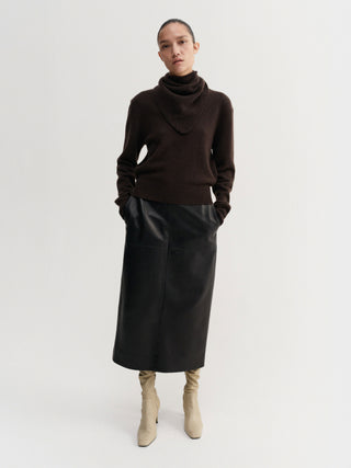 Bini Scarf, chocolate