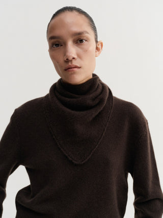 Bini Scarf, chocolate