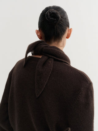 Bini Scarf, chocolate