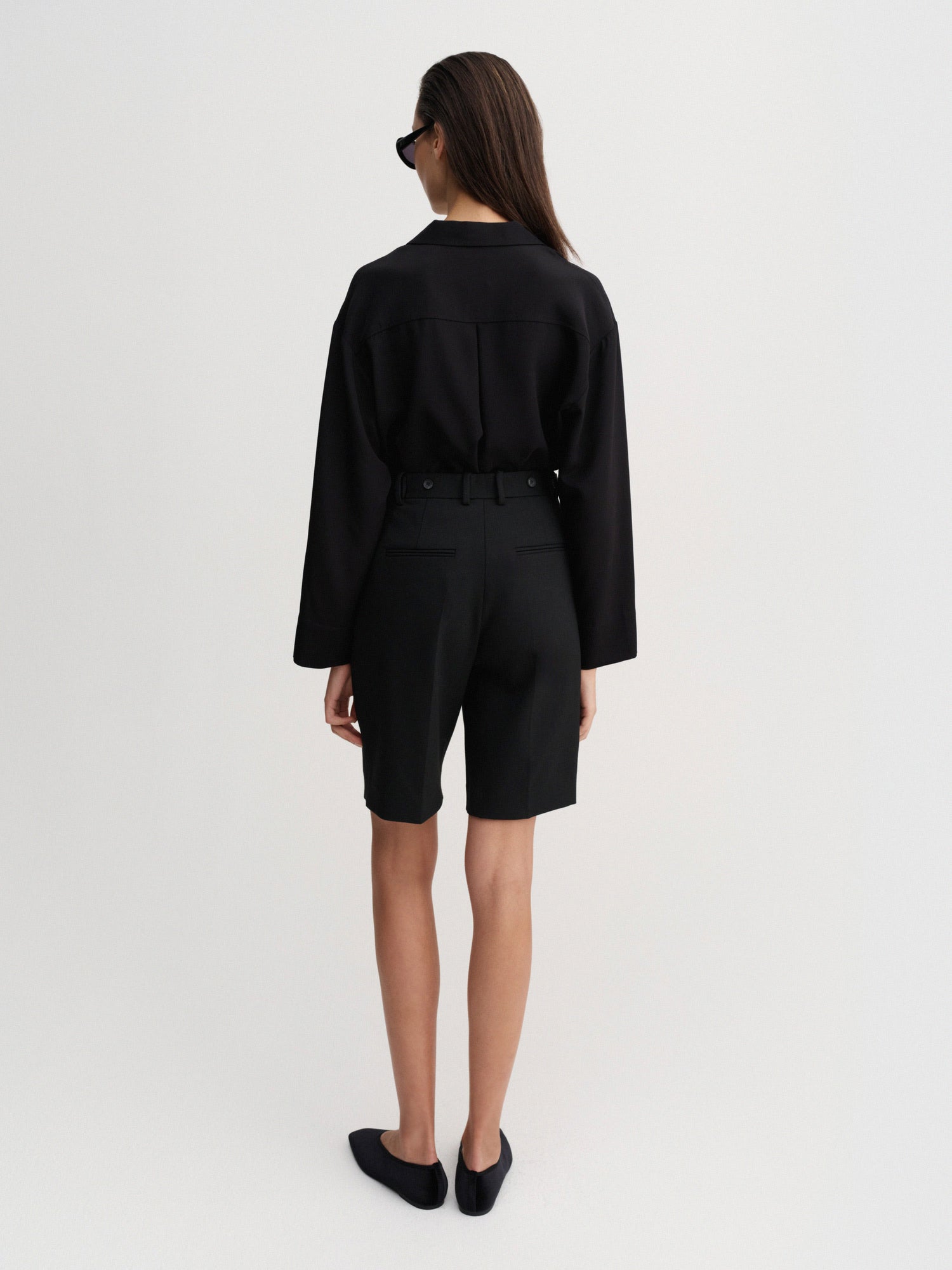 Bruna Tailored Shorts, black