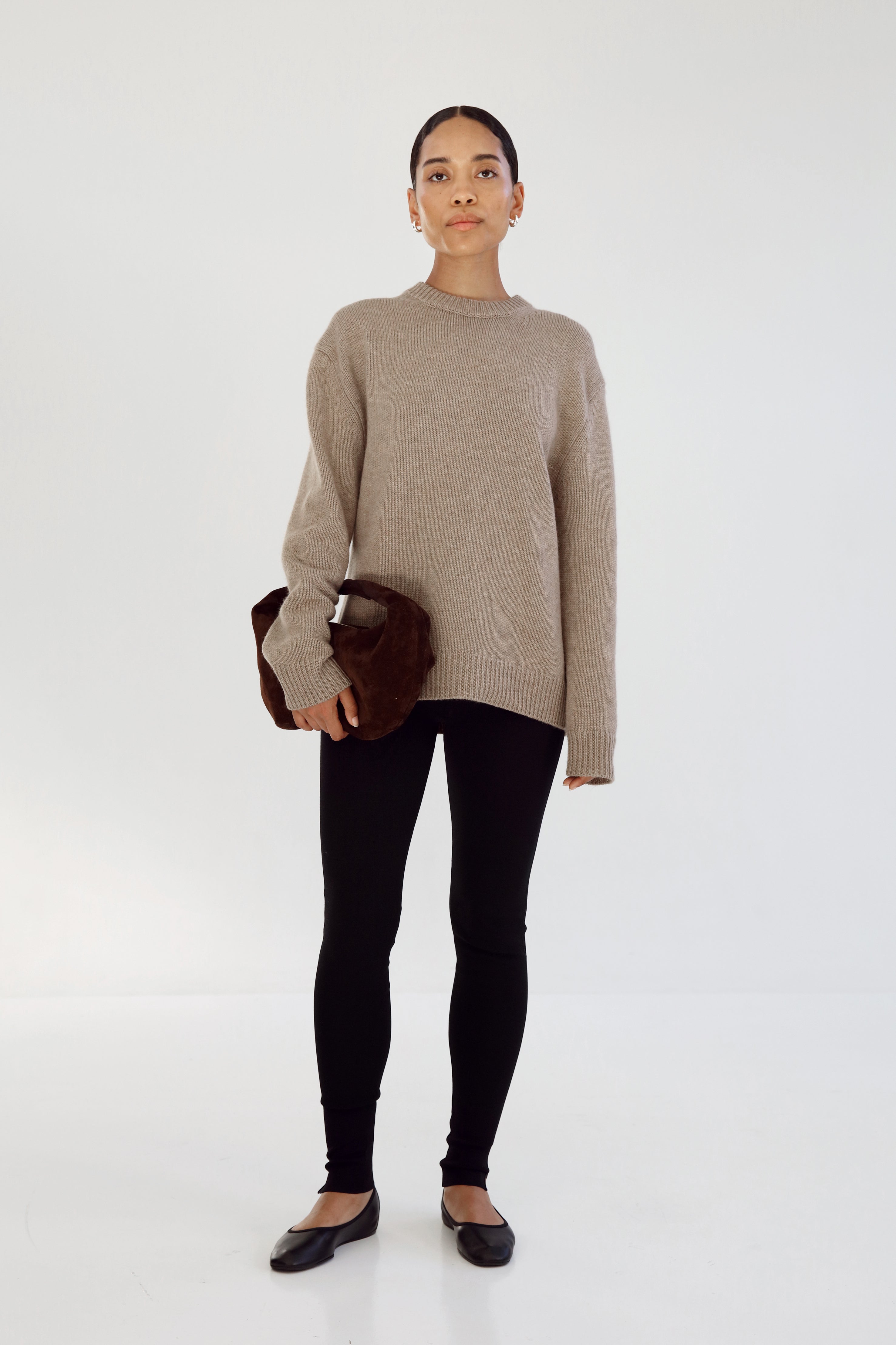 Boyfriend crewneck sweater hot sale