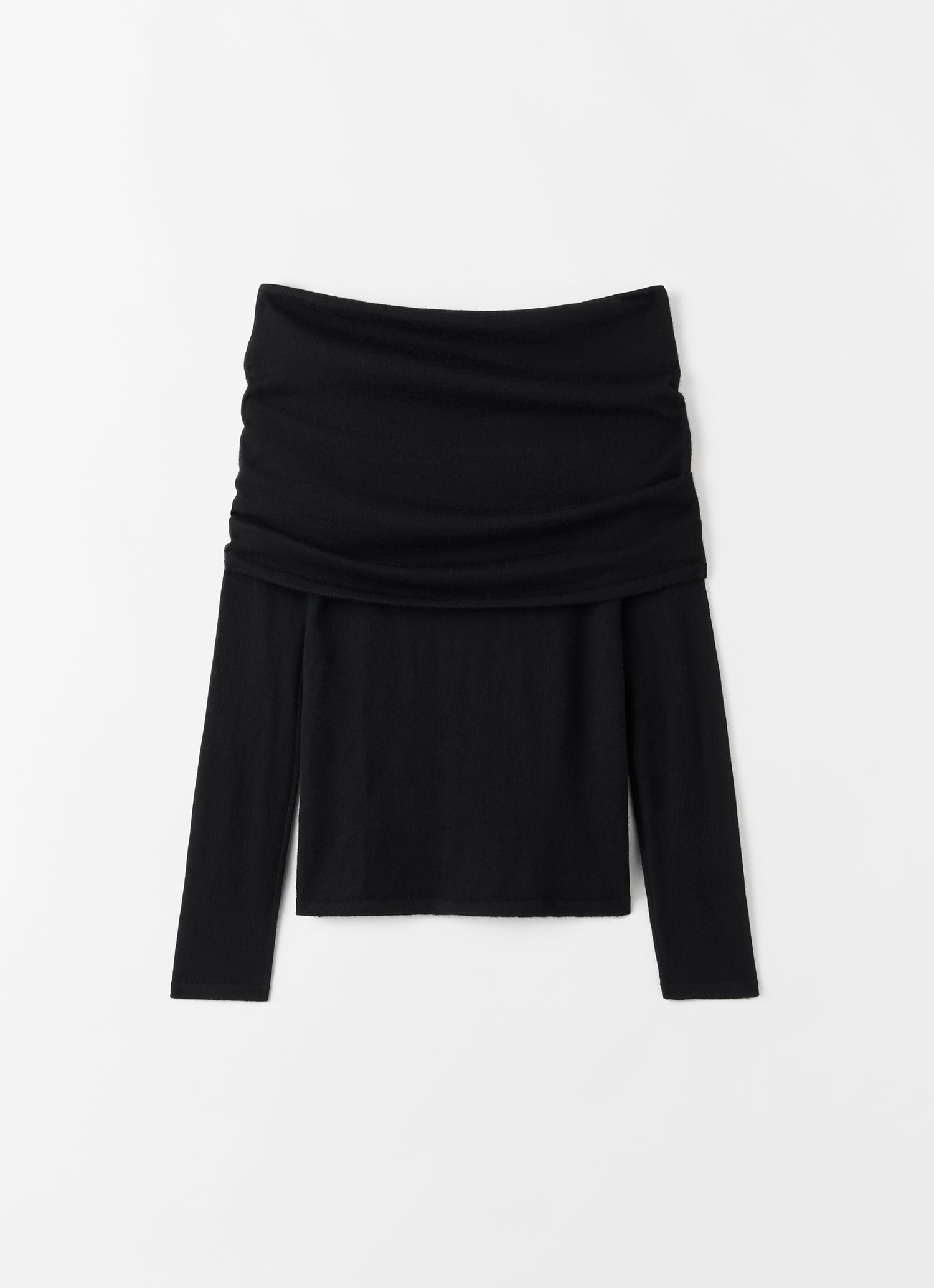 Cara Off Shoulder Top, black