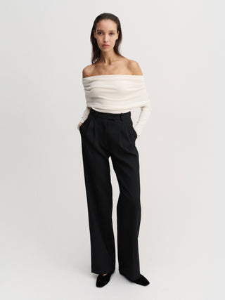 Cara Off Shoulder Top, cream