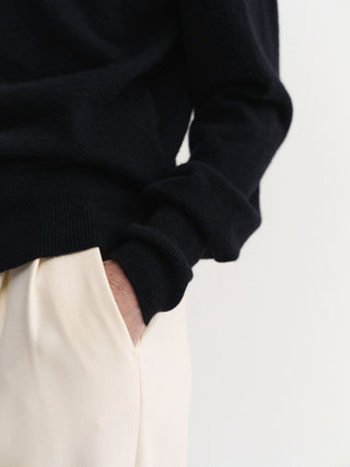 Cecile Crewneck Sweater, black