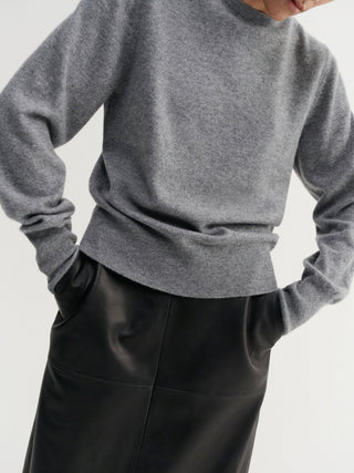 Cecile Crewneck Sweater, grey