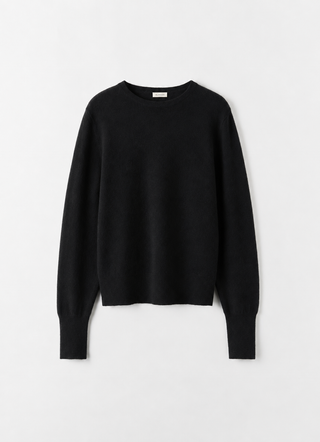 Cecile Crewneck Sweater, black