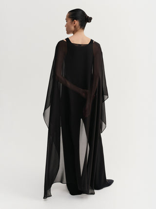 Char Cape, black
