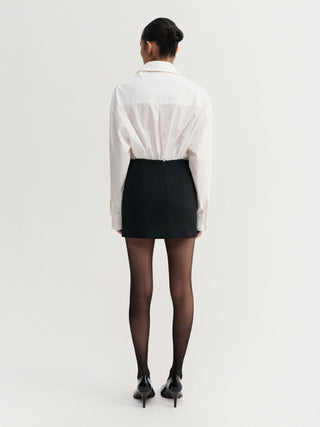 Cille Mini Skirt, black