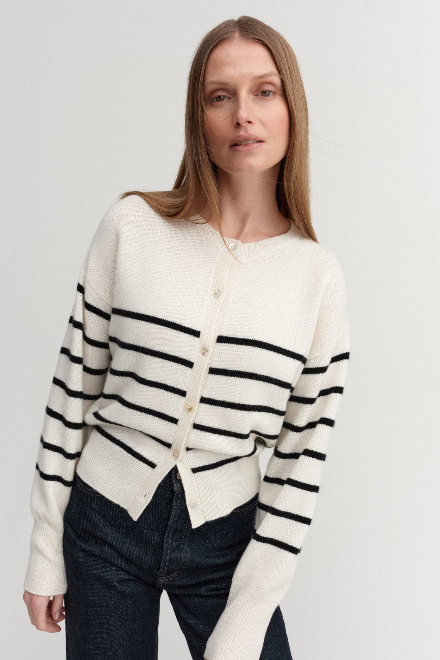 Coco Cardigan, stripe