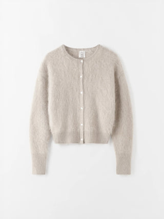 Coco Brushed Cardigan, taupe