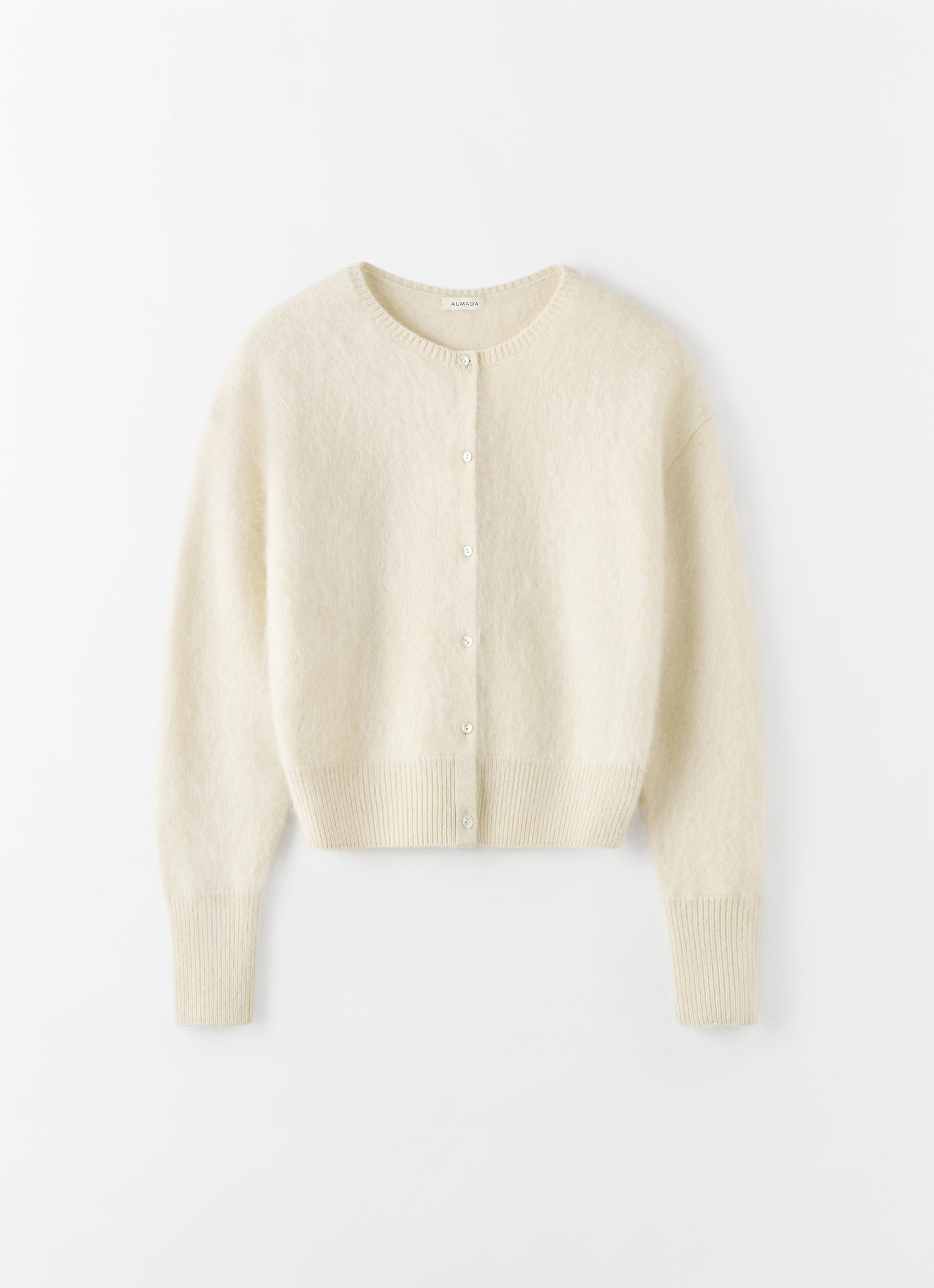 Coco Brushed Cardigan, vanilla