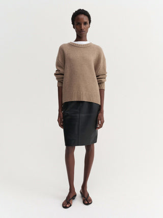 Cru Crewneck Sweater, hazel