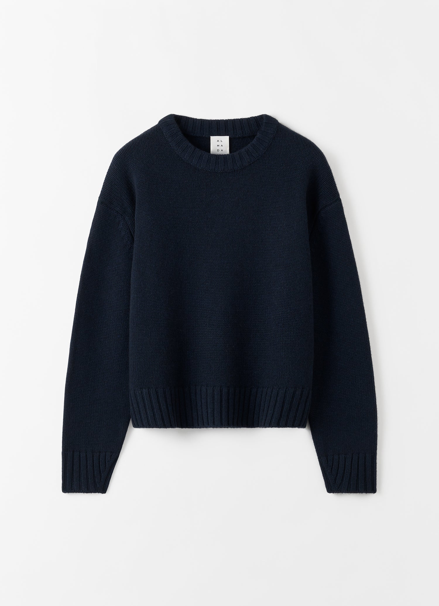 Cru Crewneck Sweater, navy