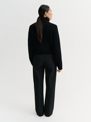 Danni Zip Cardigan, black