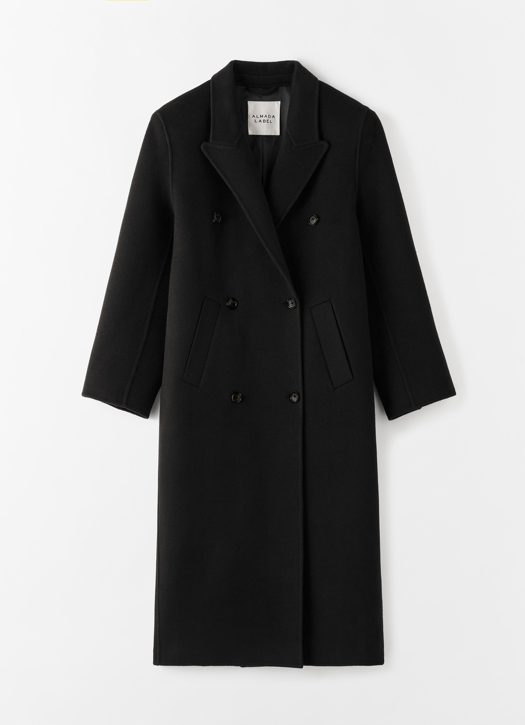 Deja Doublé Coat, black – ALMADA LABEL